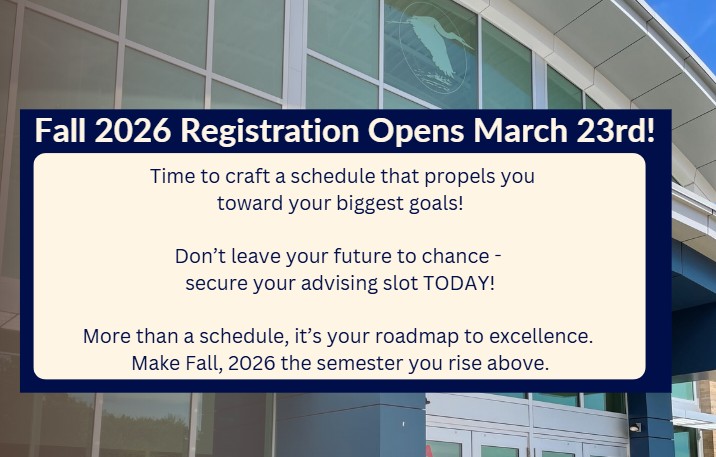 Fall 2026 registration now open