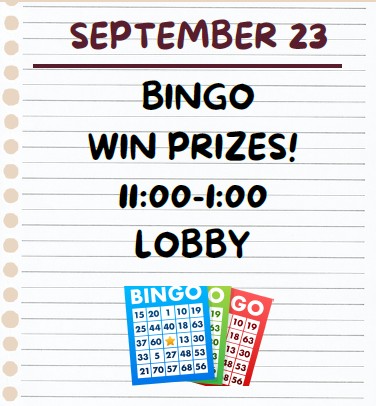 Bingo September 23