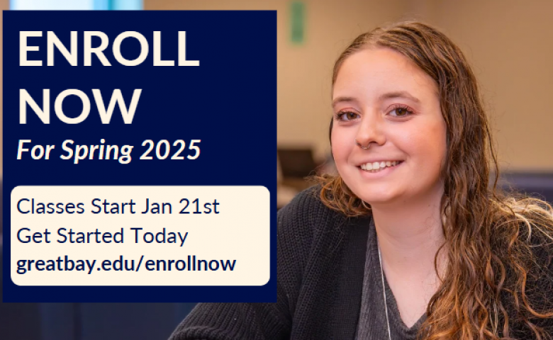 Enroll now for spring 2025