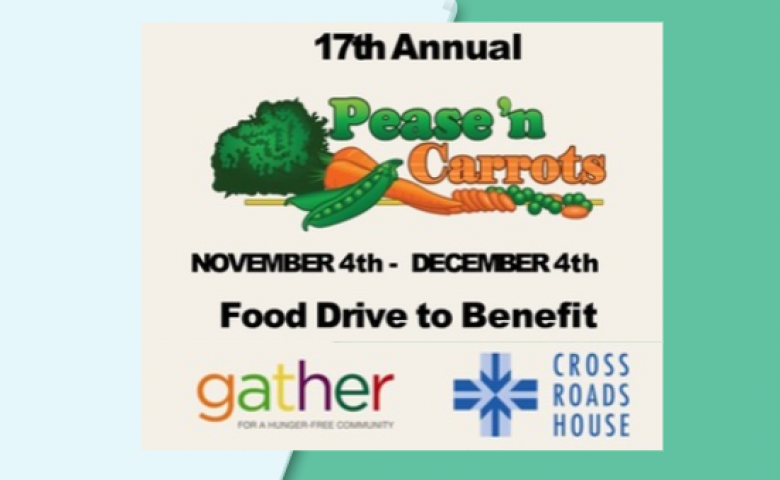 peas and carrots food drive